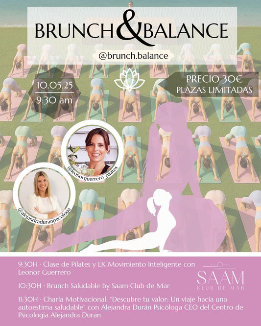 Evento Exclusivo: Brunch & Balance en Saam Club de Mar - 10 Mayo 2025