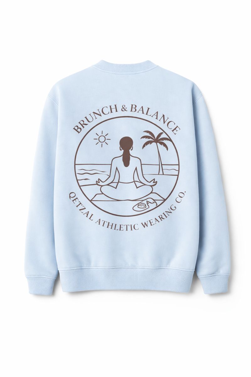 Sudadera Brunch and Balance by Quetzal Atlethic