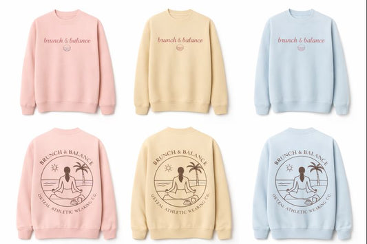 Sudadera Brunch and Balance by Quetzal Atlethic
