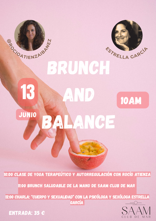 Evento exclusivo Brunch and Balance Sábado 13 de junio